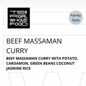 Beef Massaman Curry.